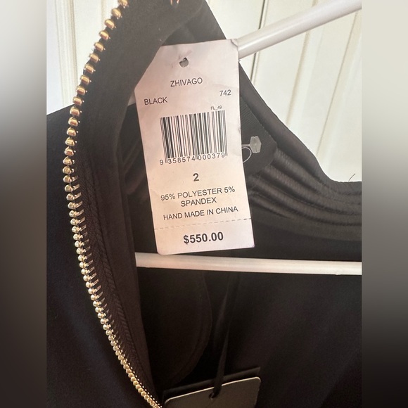 NWT - Zhivago “Message to Love” Side Cut Out Midi Dress - Picture 12 of 15